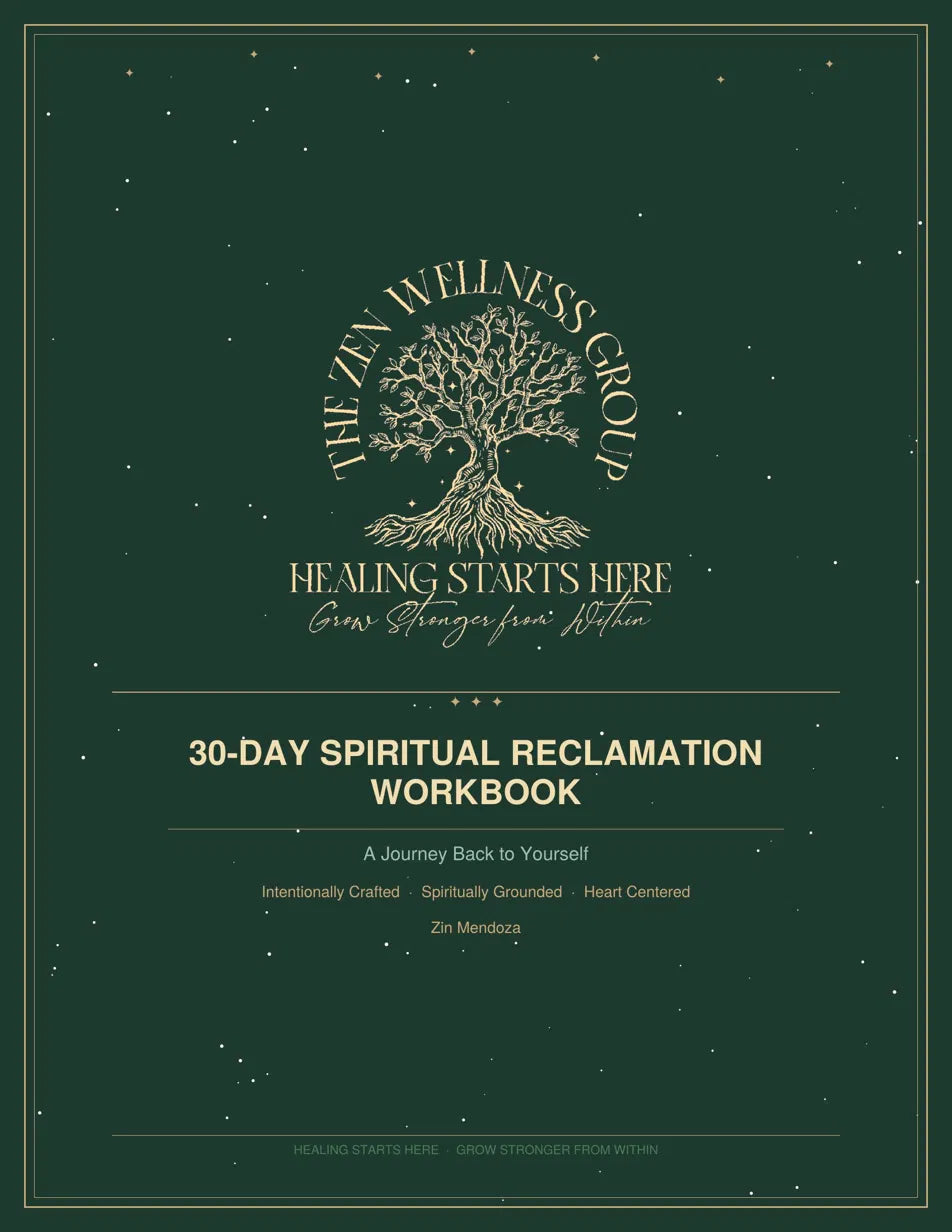 30-Day Spiritual Reclamation Workbook - A Journey Back to Yourself (Downloadable Item)