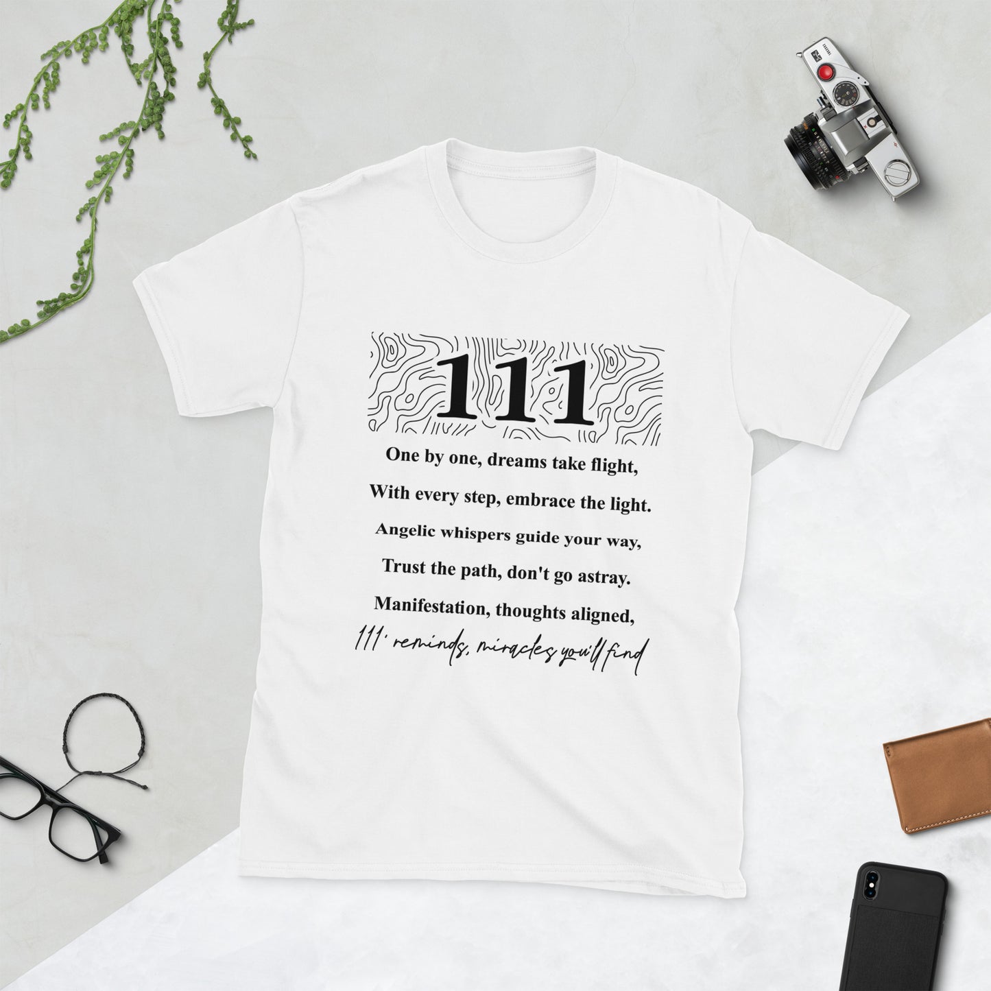 Angel Number "111" Short-Sleeve Unisex T-Shirt