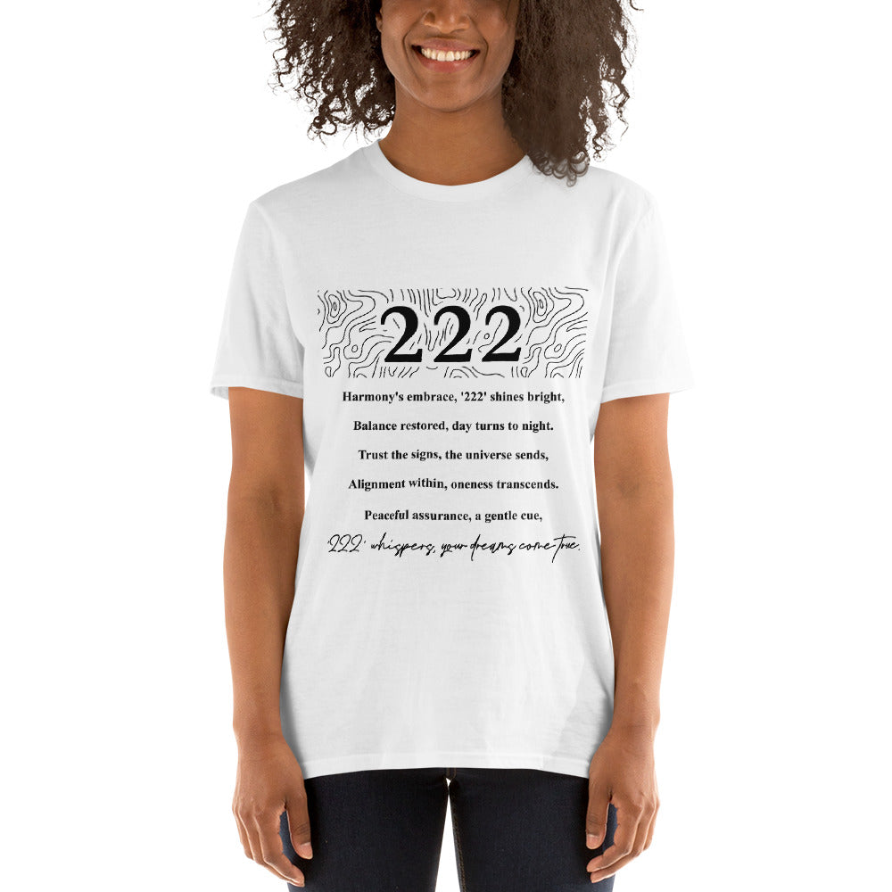 Angel Number "222" Short-Sleeve Unisex T-Shirt