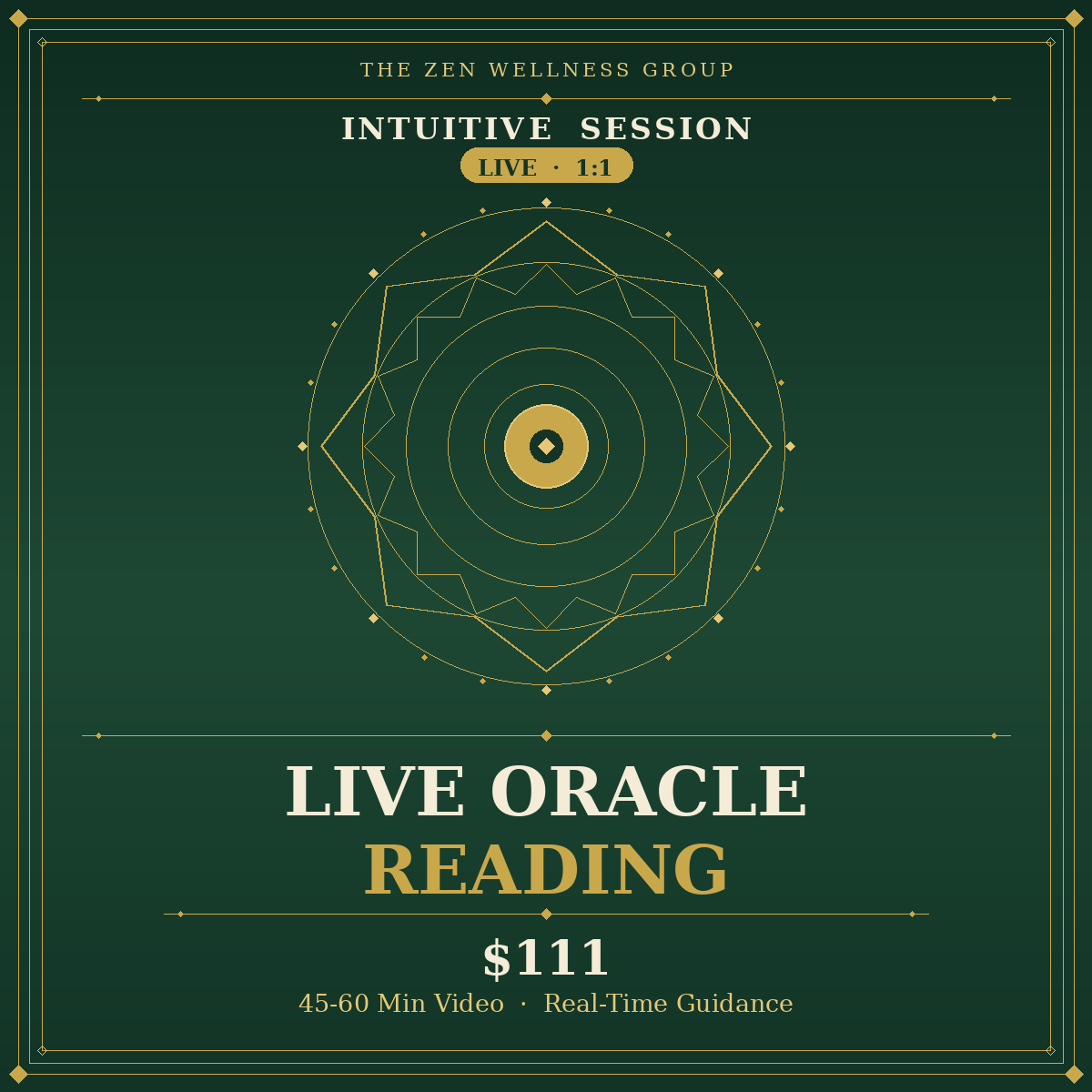 Live Oracle Reading