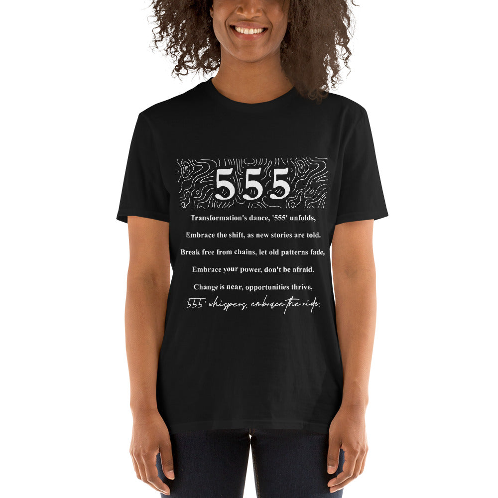 Angel Number "555" Short-Sleeve Unisex T-Shirt
