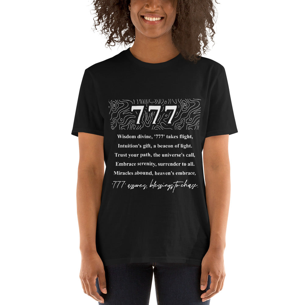 Angel Number "777" Short-Sleeve Unisex T-Shirt