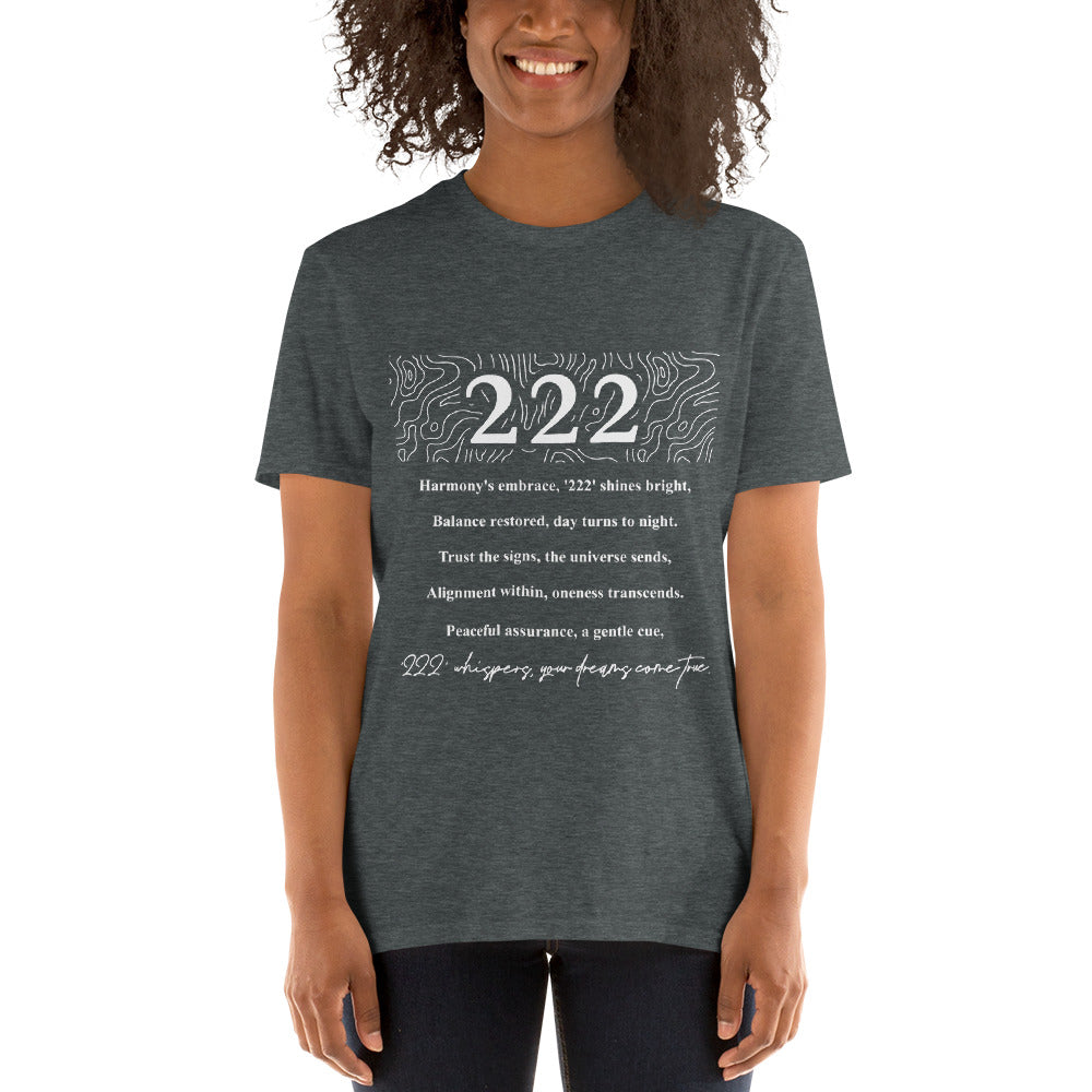 Angel Number "222" Short-Sleeve Unisex T-Shirt