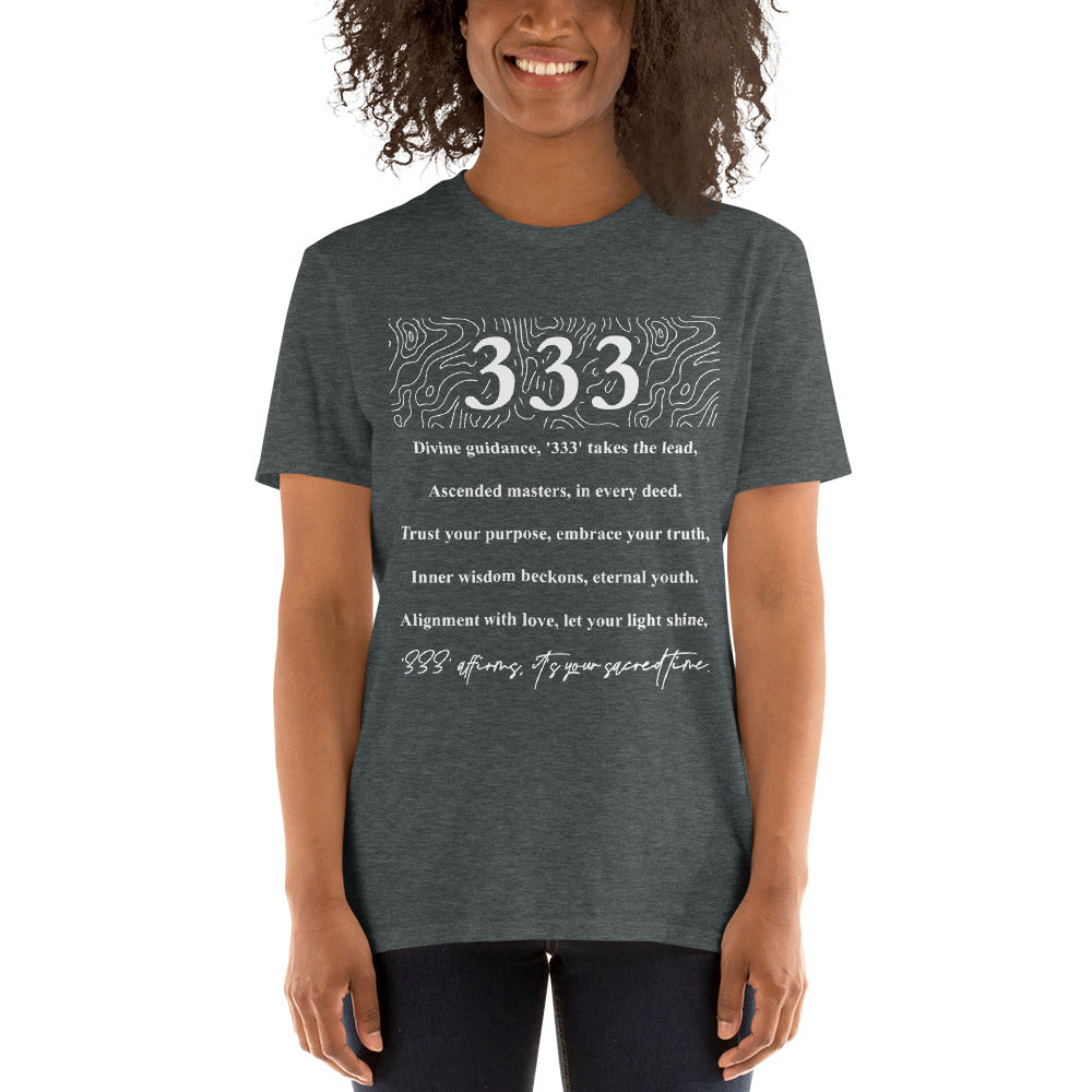 Angel Number "333" Short-Sleeve Unisex T-Shirt