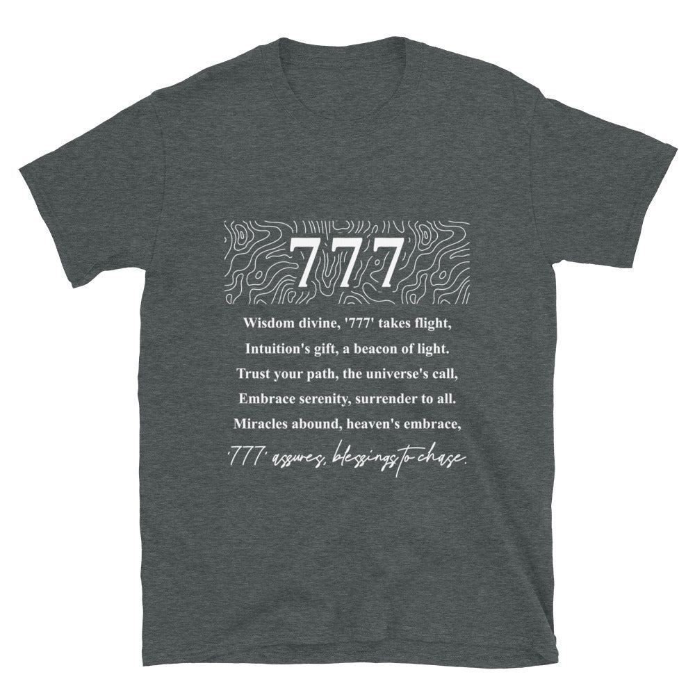 Angel Number "777" Short-Sleeve Unisex T-Shirt