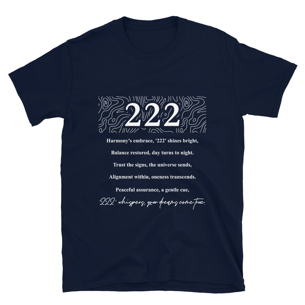 Angel Number "222" Short-Sleeve Unisex T-Shirt