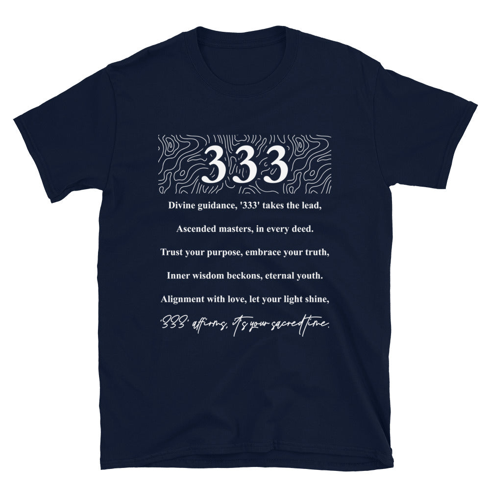 Angel Number "333" Short-Sleeve Unisex T-Shirt
