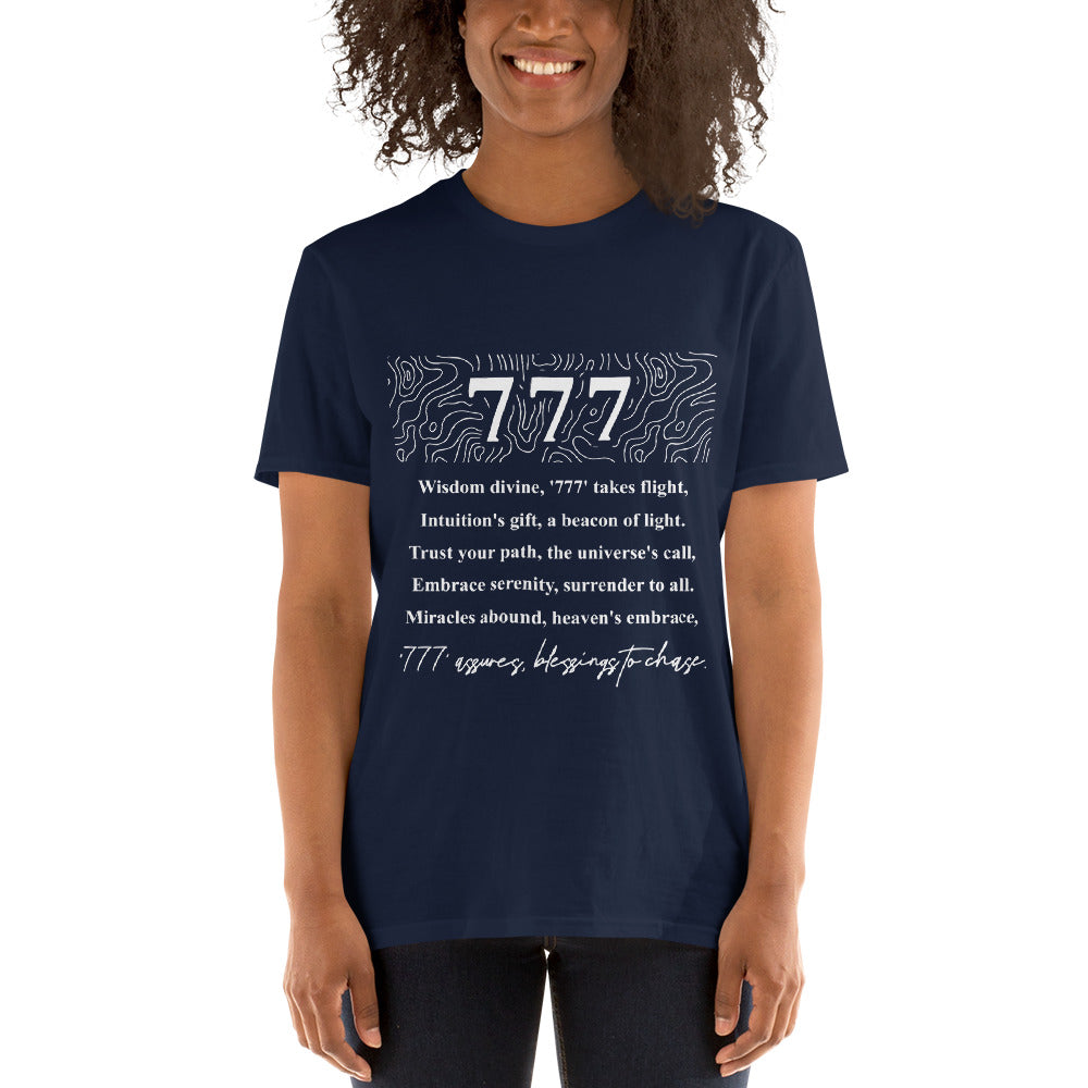 Angel Number "777" Short-Sleeve Unisex T-Shirt