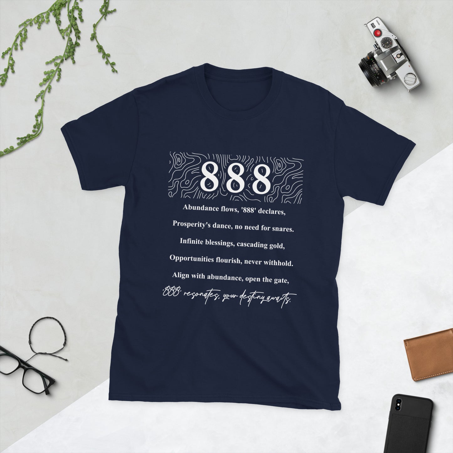 Angel Number "888" Short-Sleeve Unisex T-Shirt