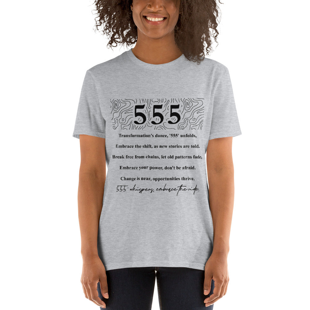 Angel Number "555" Short-Sleeve Unisex T-Shirt