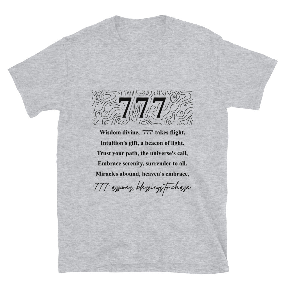 Angel Number "777" Short-Sleeve Unisex T-Shirt