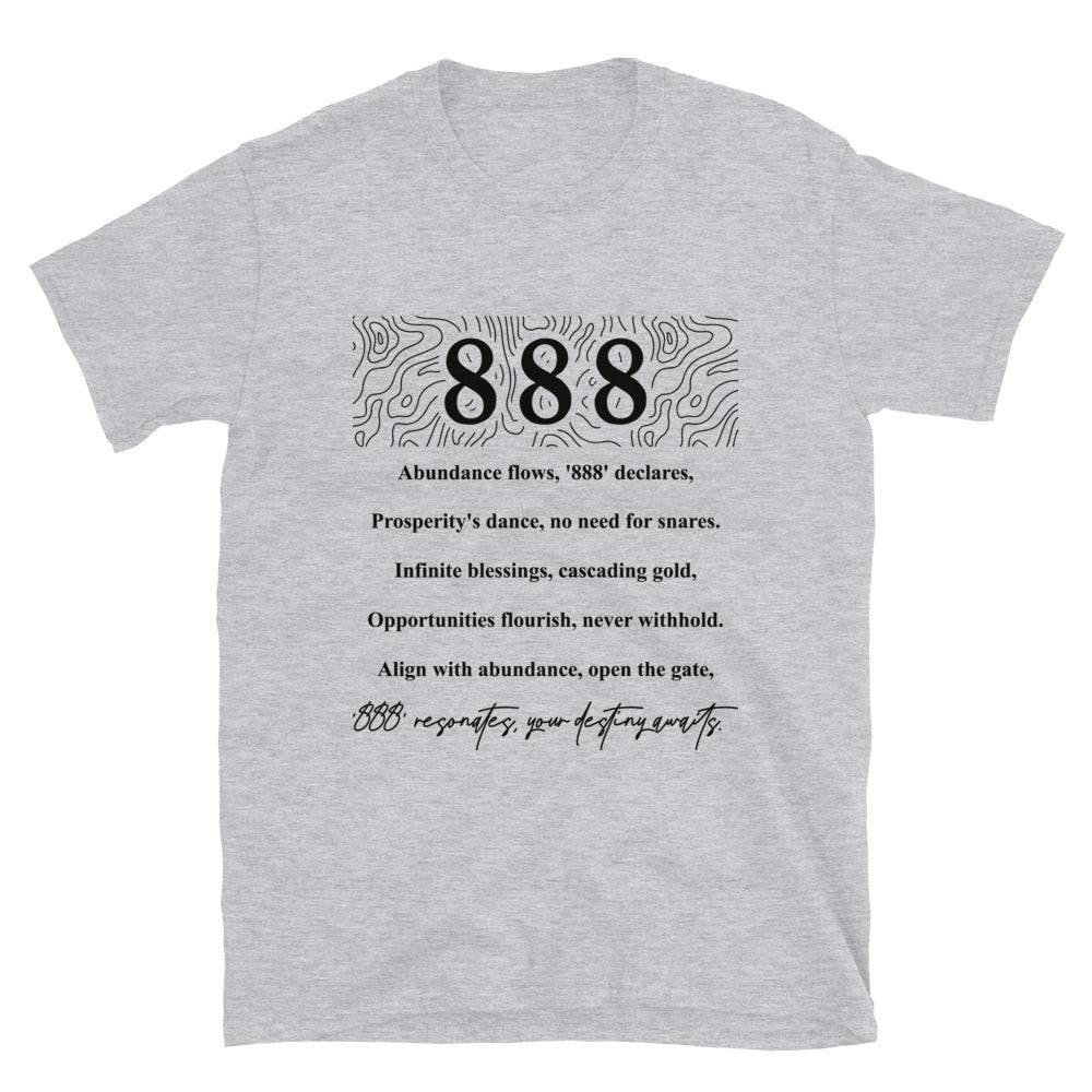 Angel Number "888" Short-Sleeve Unisex T-Shirt