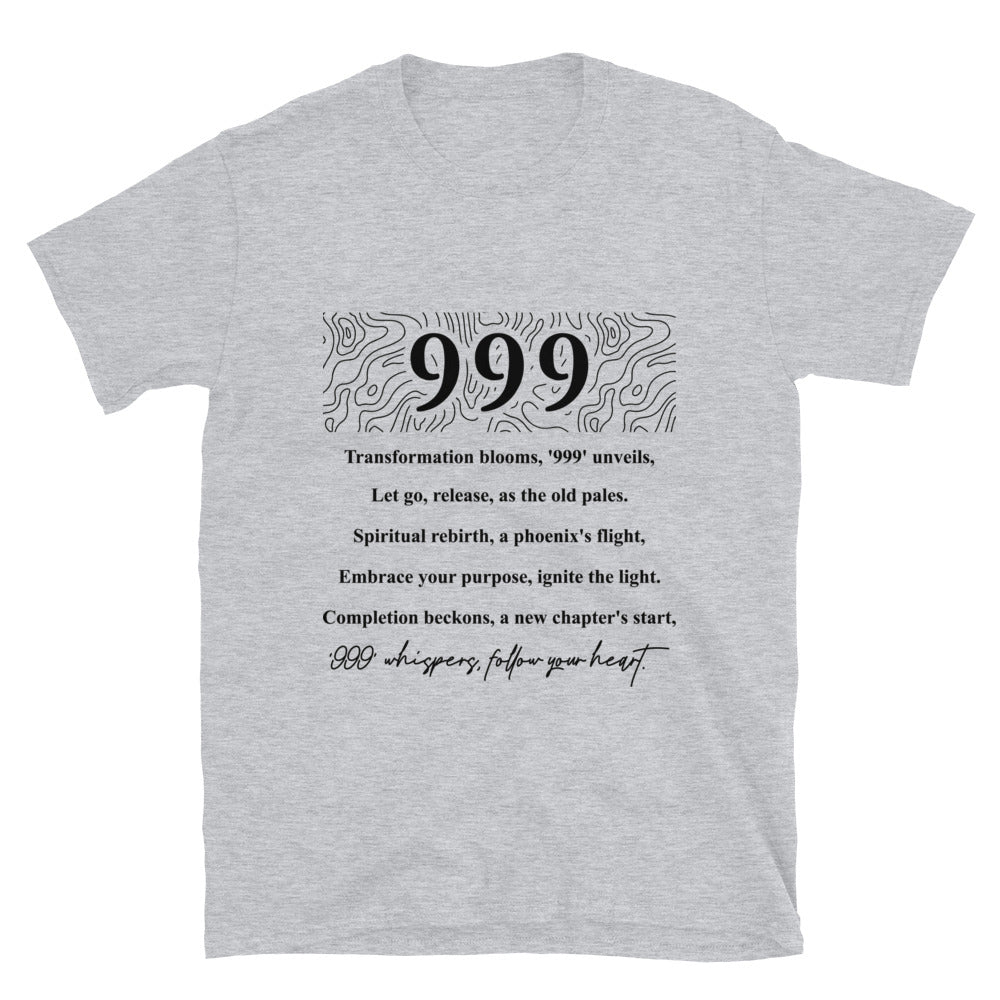 Angel Number "999" Short-Sleeve Unisex T-Shirt