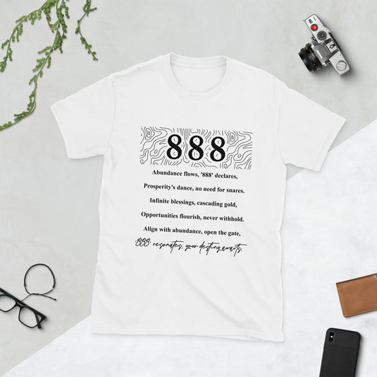 Angel Number "888" Short-Sleeve Unisex T-Shirt