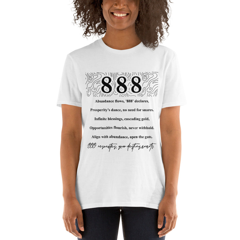 Angel Number "888" Short-Sleeve Unisex T-Shirt